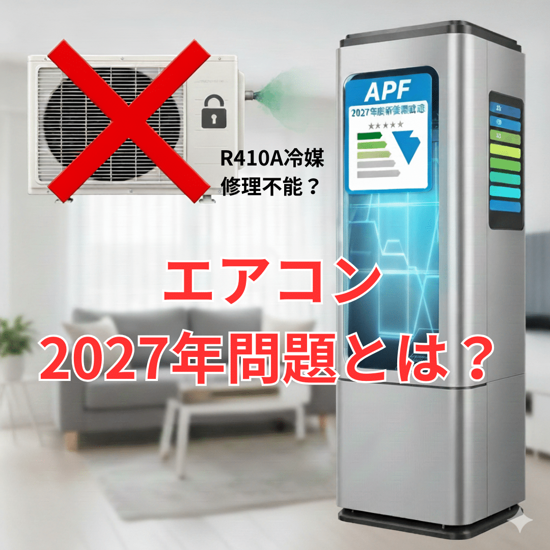 2027年問題とは？】「安くてシンプルなエアコン」が消える？ 買い替え 